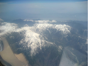 Mountains in northern Japan.